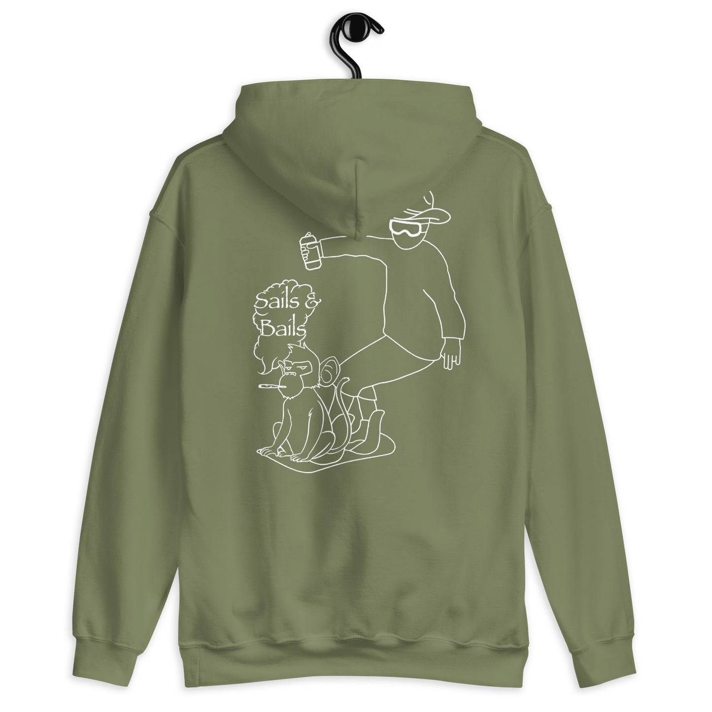 Monkey Board Hoodie